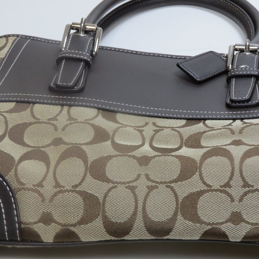 COACH Signature Bag - Picture 7 of 8